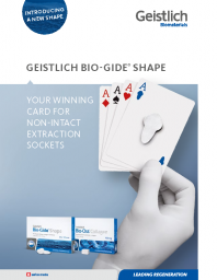 Geistlich Bio-Gide® Shape Flyer