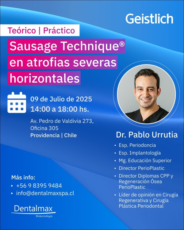 Inscripción Curso Sausage Technique® - Dr. Pablo Urrutia